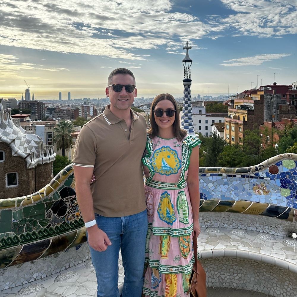 Alemais porcelain frill midi dress